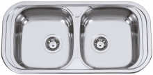 Sinks SEVILLA 860 DUO V 0,6mm matný 